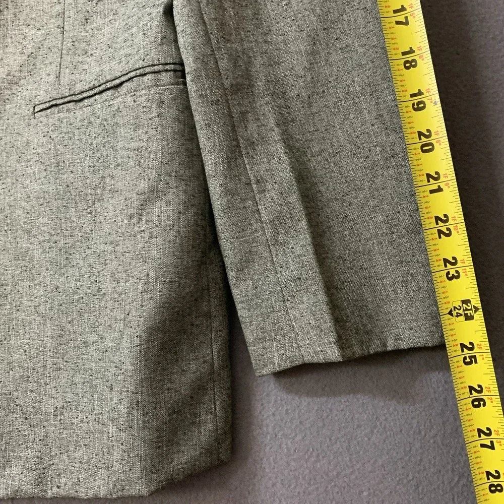 HARA Image Plus Mens Size 40 Blazer Beige Brown Long Sleeve Pockets 70s